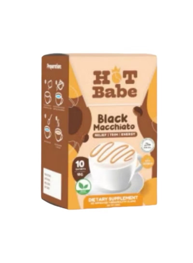 Hot babe black macchiato